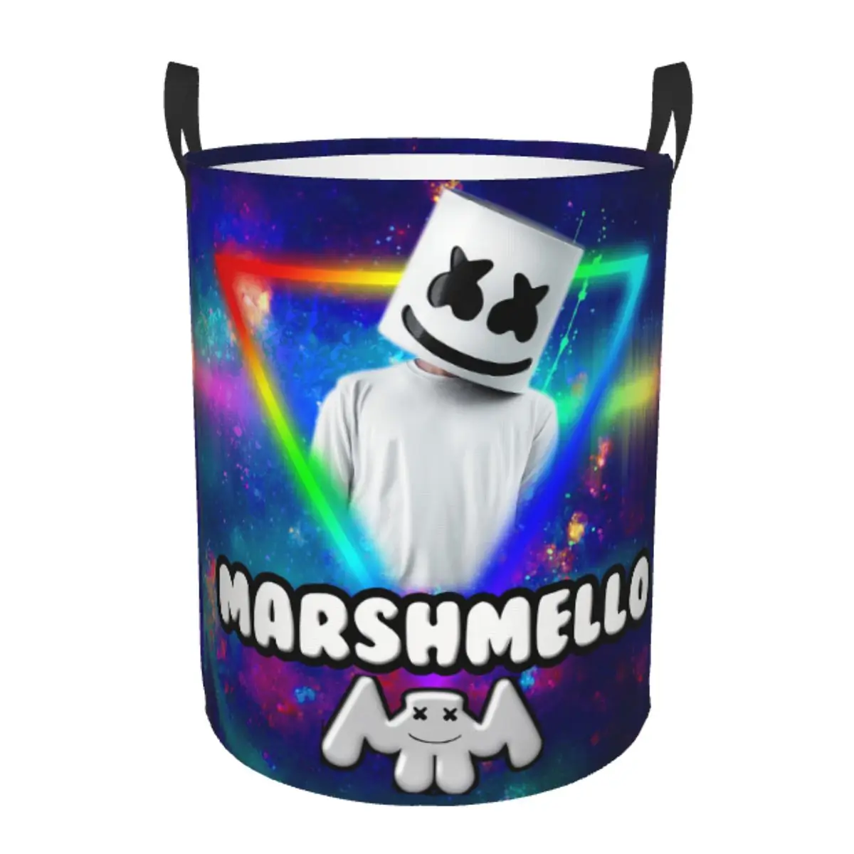 

Изготовленная на заказ американская электронная музыкальная продукция Marshmellos и корзина для белья DJ, складная корзина для детских игрушек, корзина для хранения