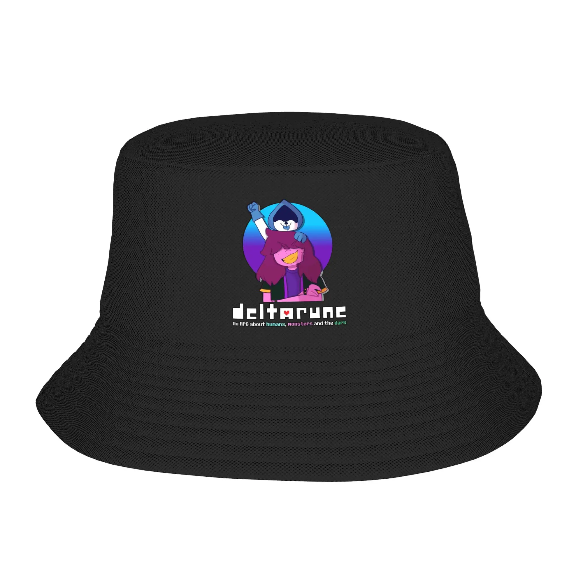 Men Women Bucket Hat Deltarune Summer Beach Hatwear Vacation Fisherman Hat  Bob Birthday Gift Idea