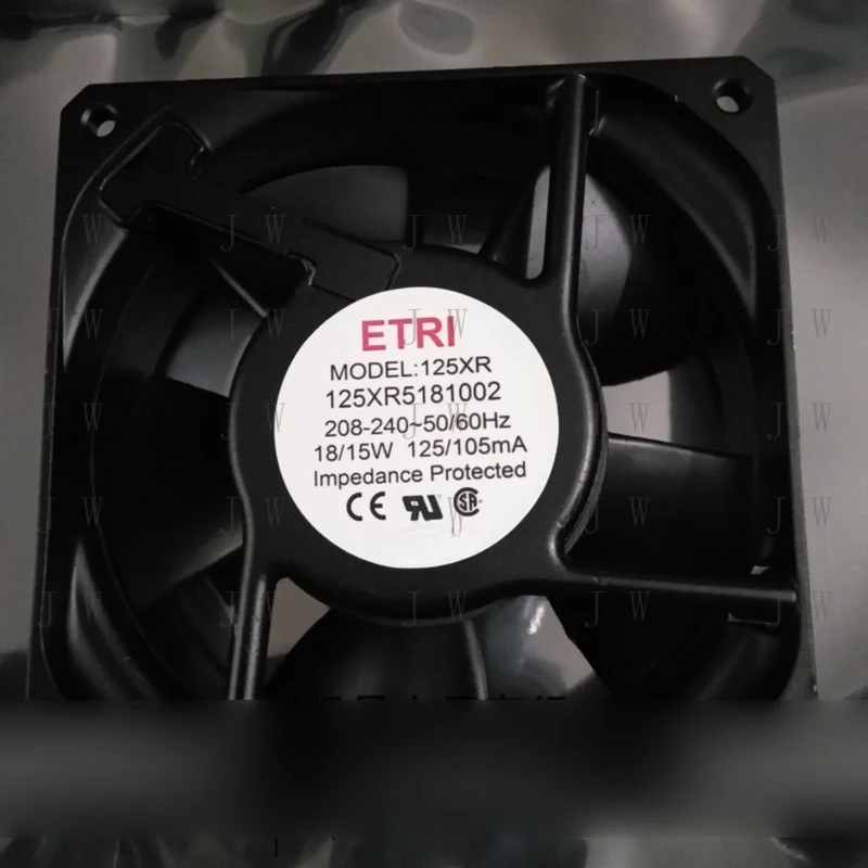 

W FOR ETRI 125XR5181002 208-240V 18/15W 12CM cooling fan