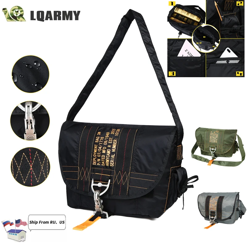 Tactical Shoulder Sling Bag Nylon Waterproof Outdoor Chest Pack for Men Traveling Trekking Camping Rover Sling Daypack