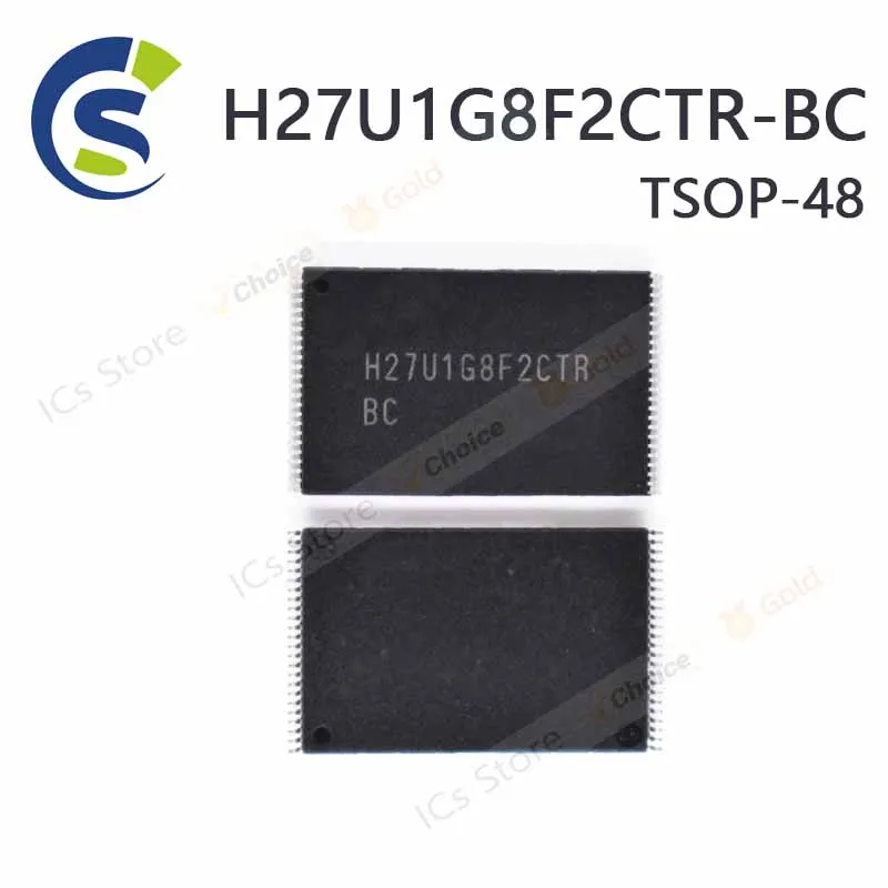 2-5PCS 100% New H27U1G8F2CTR-BC H27U1G8F2CTR BC tsop-48 Chipset