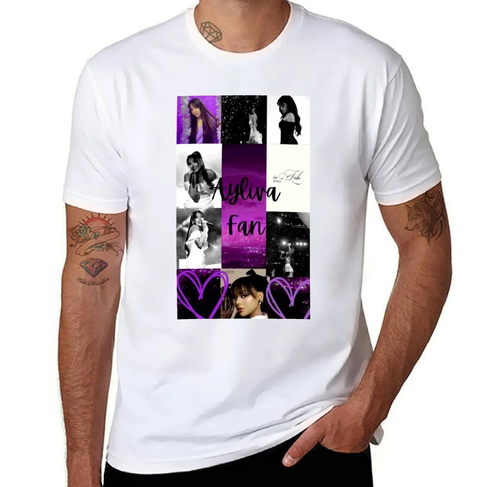 

Ayliva T-Shirt t shirt man luxury t shirts for man cotton T-Shirt