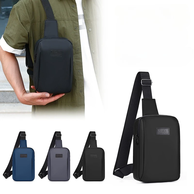 

Мужская нагрудная сумка, модная нагрудная сумка на плечо, мужские спортивные сумки через плечо для мужчин, мини-сумка для телефона, дорожная сумка