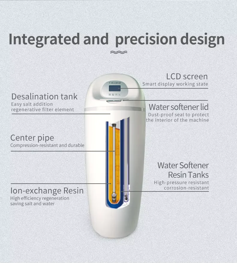 Household Water Softening System Addolcitore Acqua Domestic Automatic Home Hard Water Softener Resin For Luxury Washing