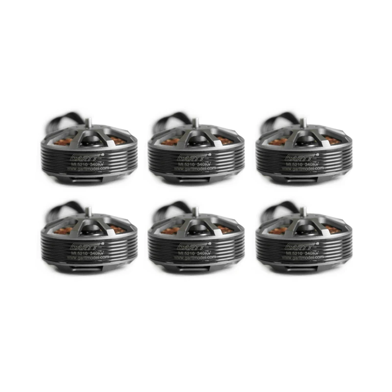 

6PCS GARTT ML5210 340KV Brushless Motor For Multicopter Quadcopter Hexacopter RC Drone