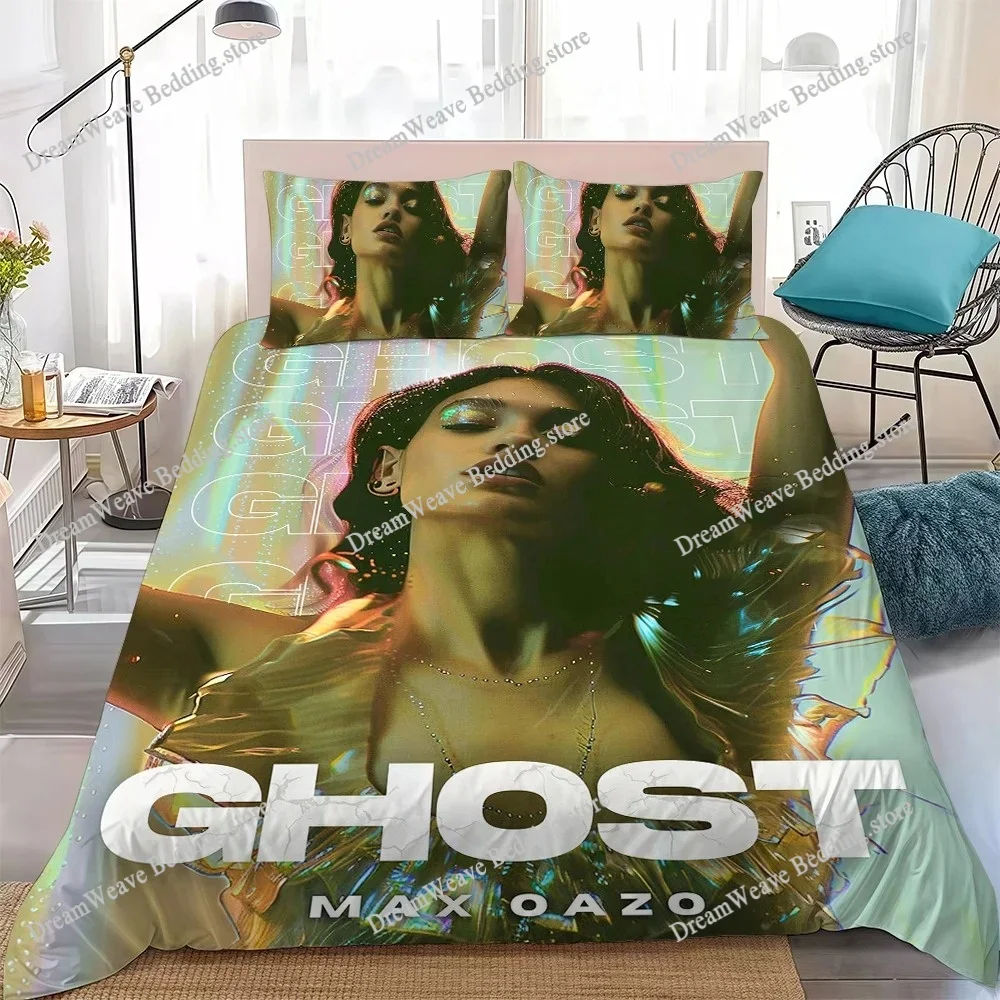 Singer Max Oazo Duvet Cover Set Home Style Bedding Soft Laundry Cotton Bed Student Dormitory GiftFQH