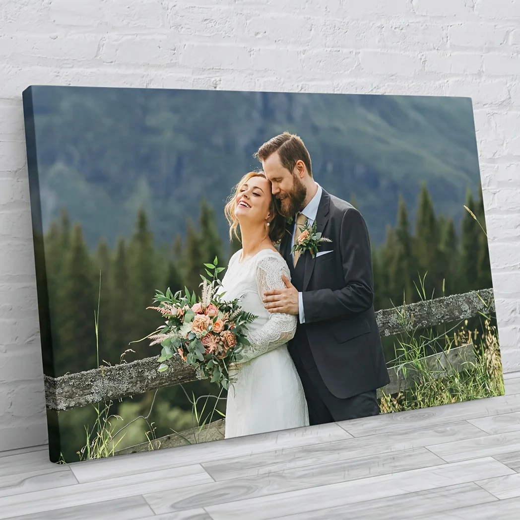 DIY Personalized Custom Unframed Combination Canvas Prints Custom Photos Wall Poster For Bedroom Living Room Gaming Room Home