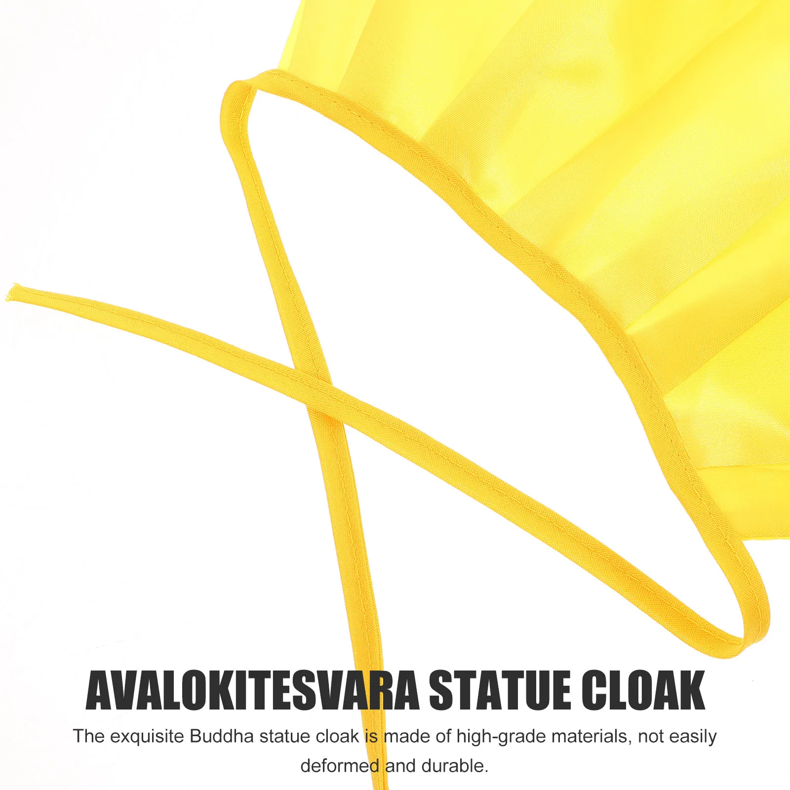 

3Pcs Avalokitesvara Statue Cloak High Grade Reusable Shawl for Buddha Sculpture Decor Temple Supplies Creative Display Cloak