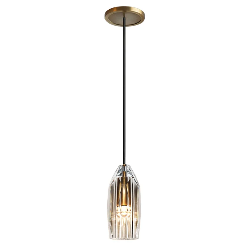 

Restaurant chandelier, modern minimalist dining table bar table office living room led strip designer, lighting