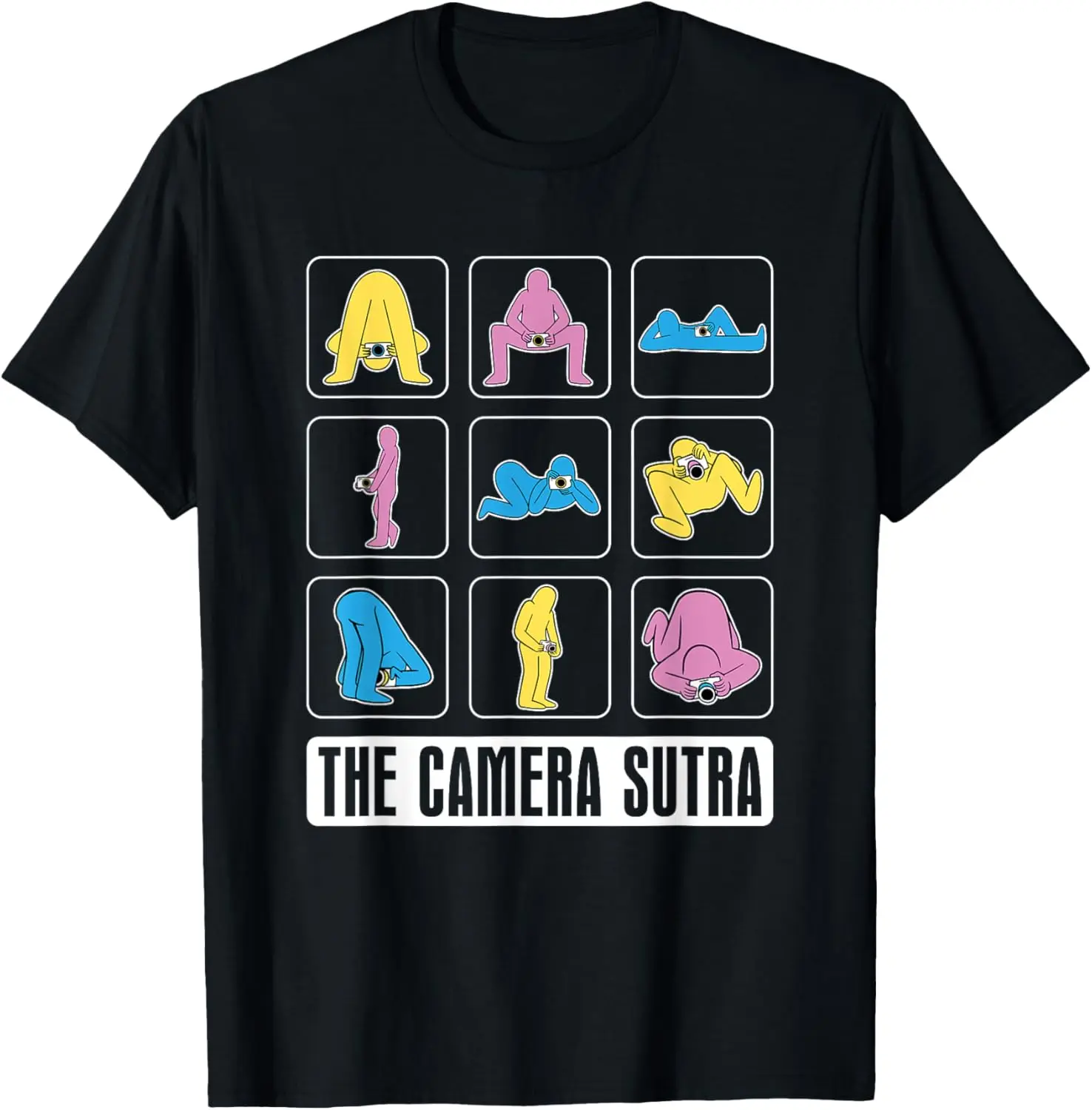De Camera Sutra - Cameraman fotograaf fotografie T-shirt