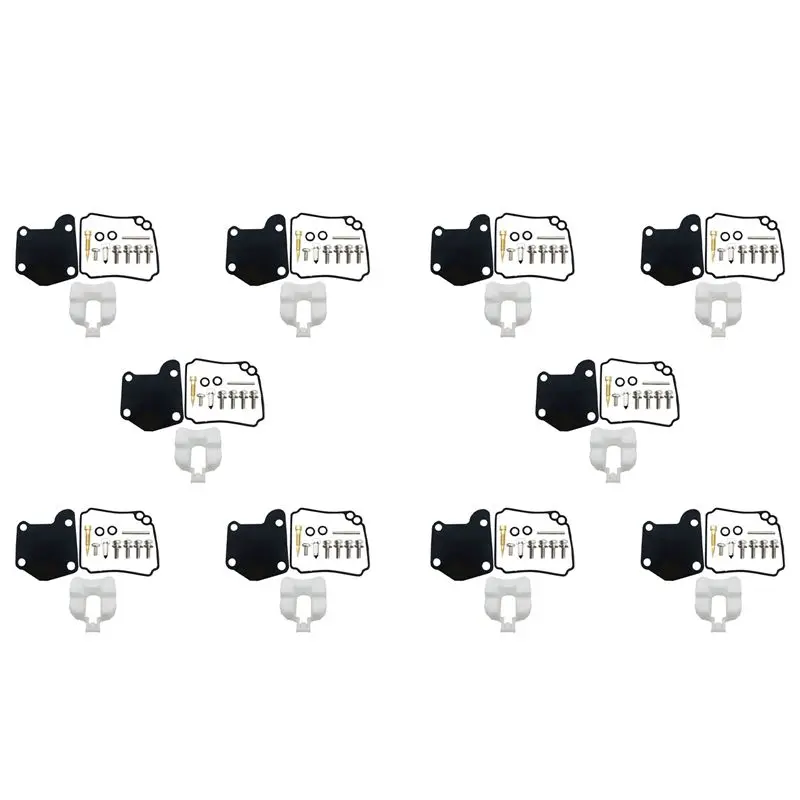 

Simple 10X 63V-W0093-00 Boat Motor Carburetor Repair Kit For 2-Stroke 9.9HP 15HP Outboard Engine