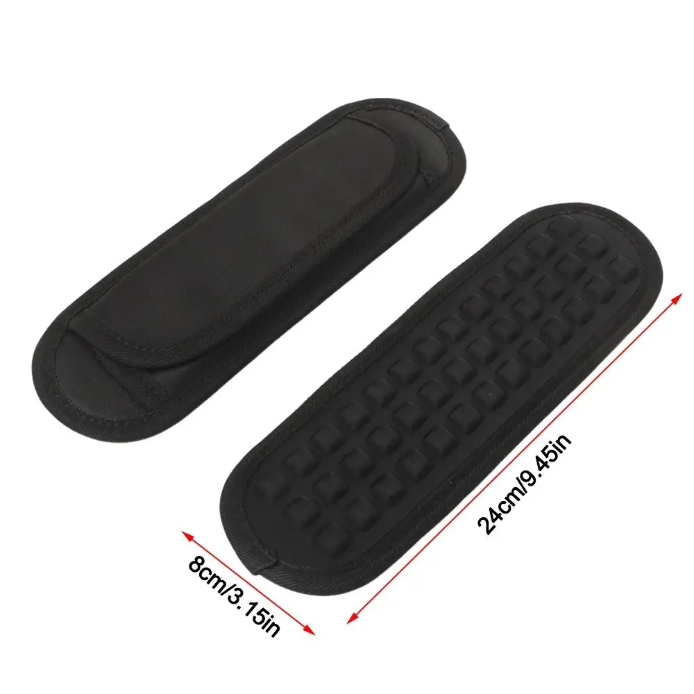 1 قطعة حزام الكتف النايلون وسادة استبدال عدم الانزلاق حقيبة كمبيوتر محمول حزام وسادة تنفس انفصال على ظهره وسادة الكتف #6