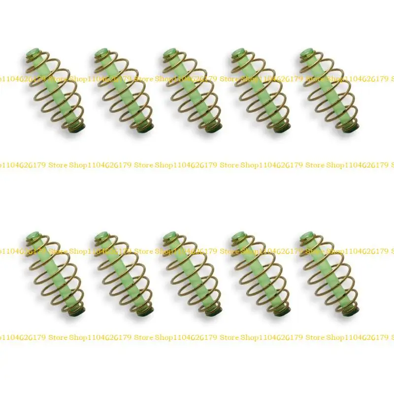 

A1A2 10pcs Fishing Spring Feeder Fishing Equipment Tool Feeder Basket Baits Thrower Feeder Coil Inline Method Feeder