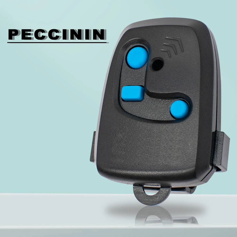 PECCININ TX 3C 리모컨, 배터리 포함 전자 게이트용, 새로운 롤링 코드, 433.92mhz