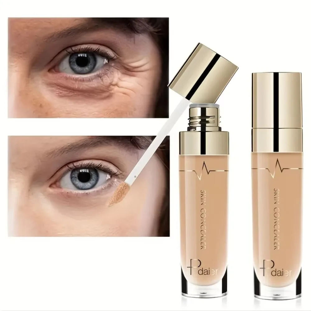

Brightens Skin Eye Liquid Concealer Hides Wrinkles Warm Tone Face Contouring Stick Dark Circles Coverage Waterproof