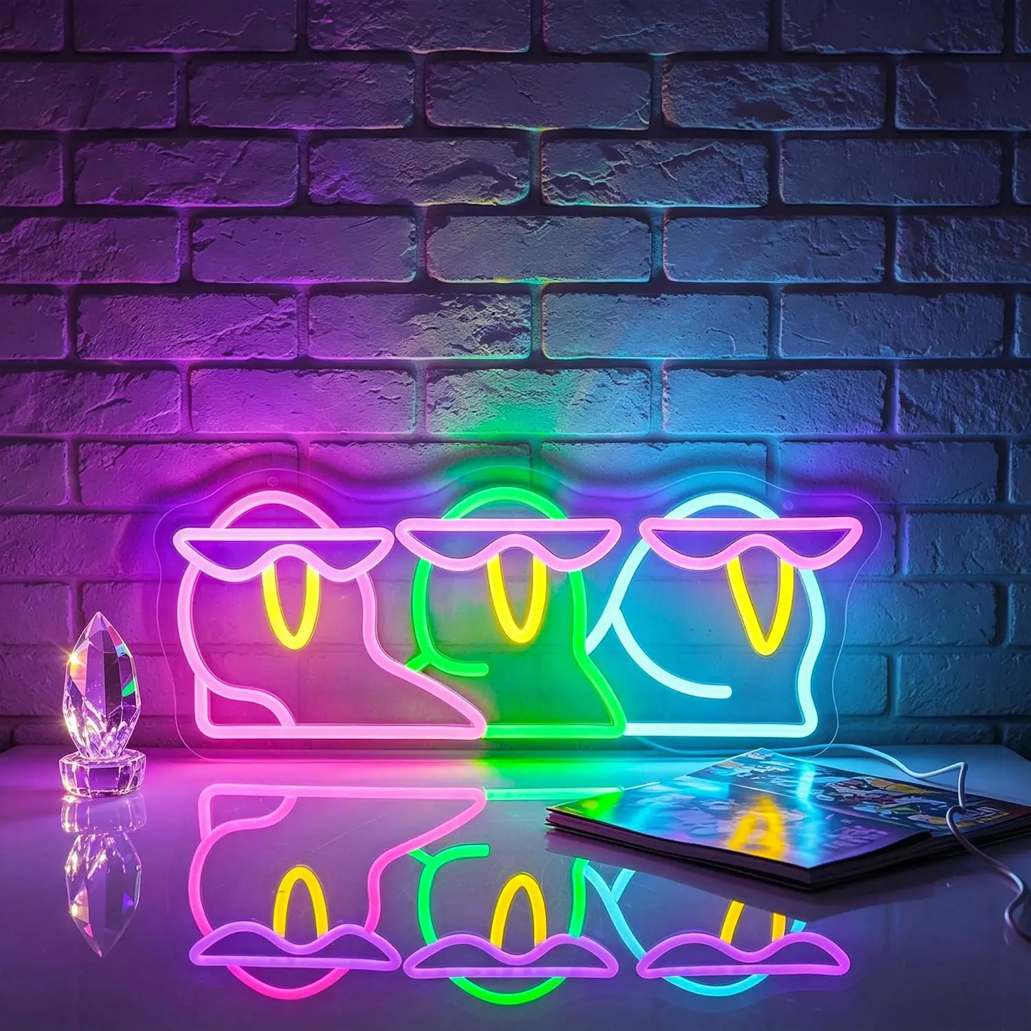 LED Neon Sign USB Powered Wall Light For Bar Pub Western Style Room Garage Party Wall Hanging Atmosphere Decor Night Lamp