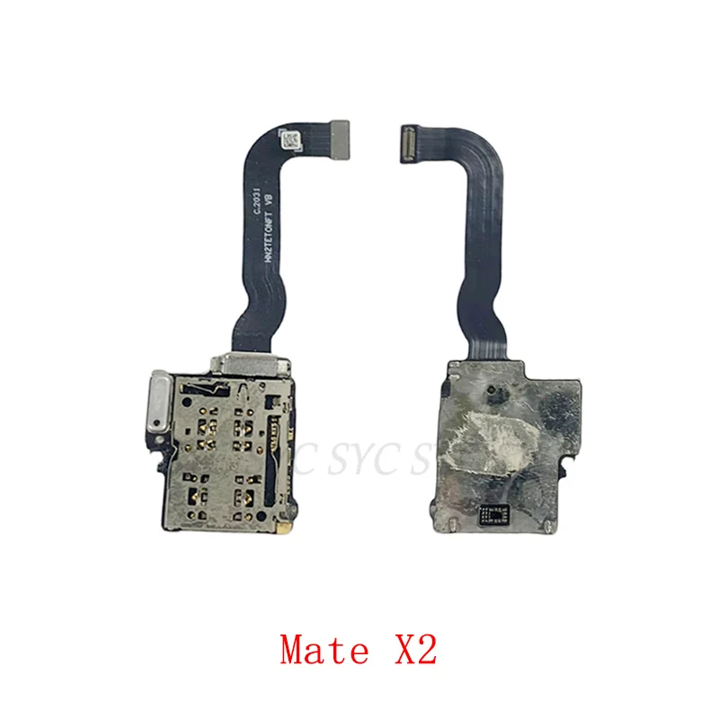 SIM Card Reader Board Flex Cable Slot For Huawei Mate X3 X2 Sim Card Reader Replacement Repair Parts