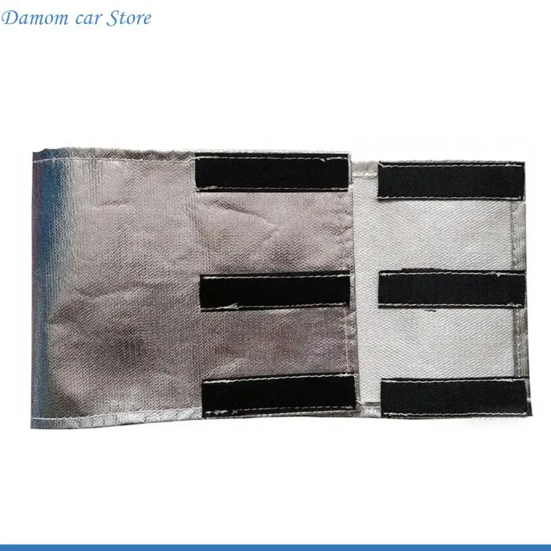 A2UC Adhesive Aluminum Fiberglass Heat Insulation Wrap For Engine Compartment