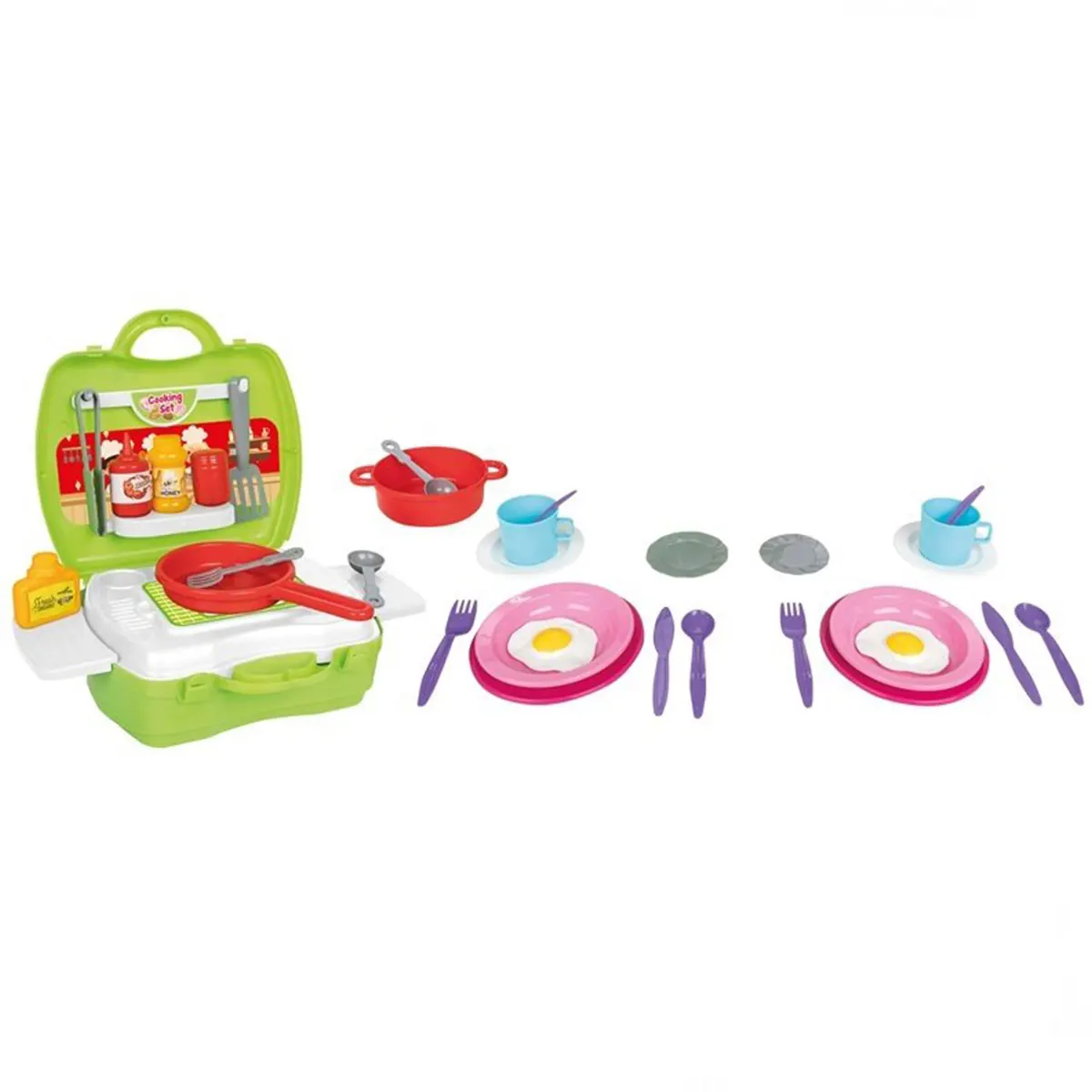 Kitchen set with accessories