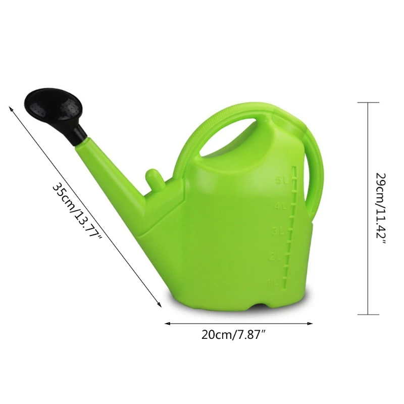 Flexible Watering Can Long Spout Removable Nozzle Light and Easy to Lift