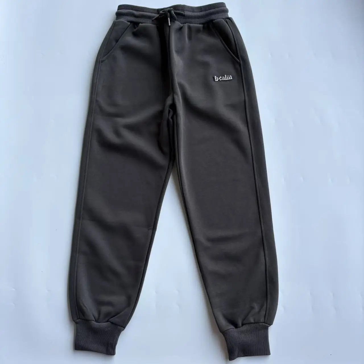 Pantalon décontracté confortable à taille élastique pour femmes, coupe ample et polyvalente, en mélange de coton et de Polyester