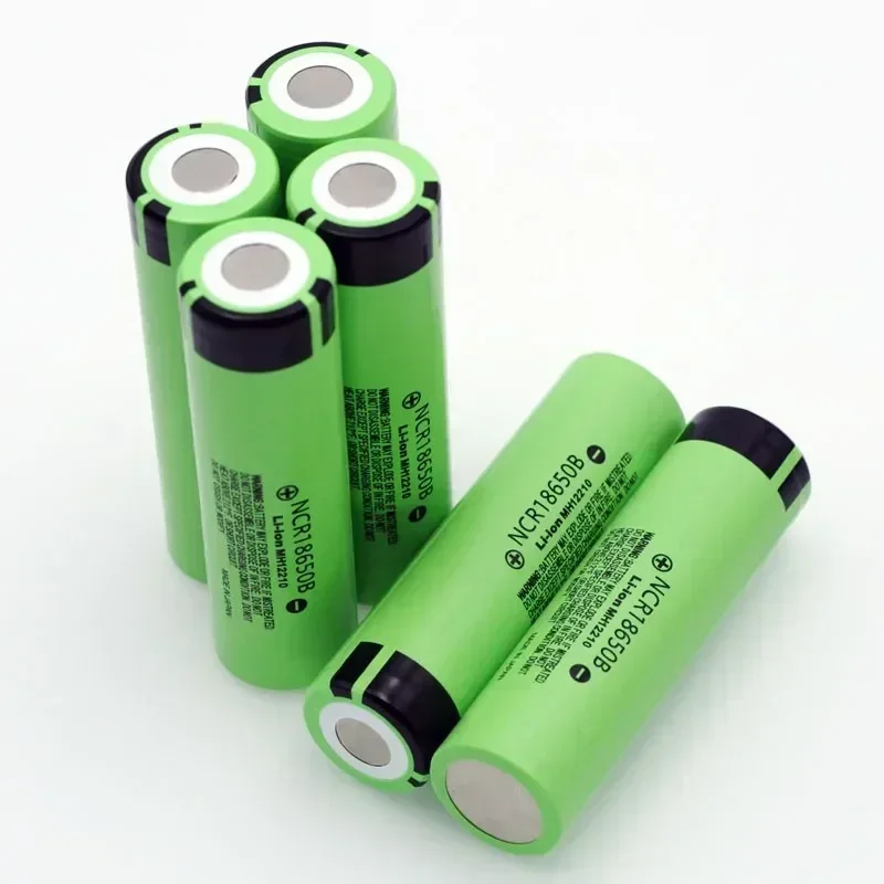 Purfield 100% NCR18650B แบตเตอรี่3.7 V 3400mAh 18650แบตเตอรี่แบบชาร์จไฟได้ลิเธียมสำหรับแบตเตอรี่ไฟฉาย