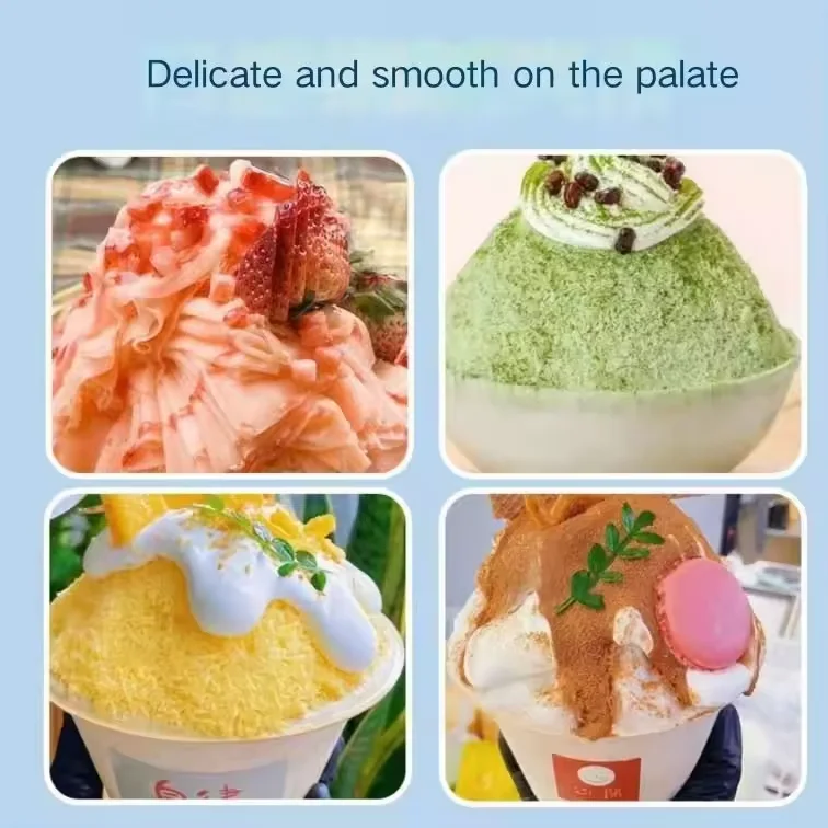 

Коммерческая корейская закуска Bingsoo Снежная машина для изготовления снежинок Снегогенератор Льдогенератор