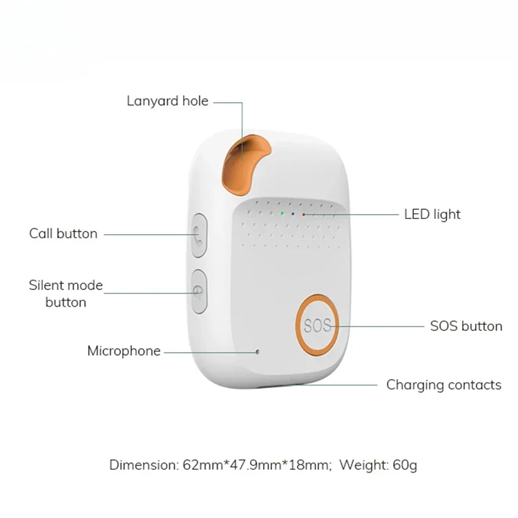 EVIEW EV04 Home Medical Alert Mobile Panic Button Home Based Emergency Alarm