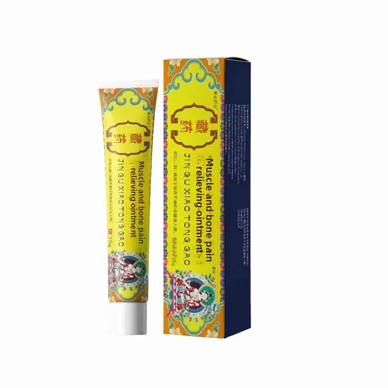 Jia Chun Sao Farmacéutico Co., Ltd. Juego de ungüento para aliviar el dolor, bolsa de medicina china, Material de pana de la barbilla continental
