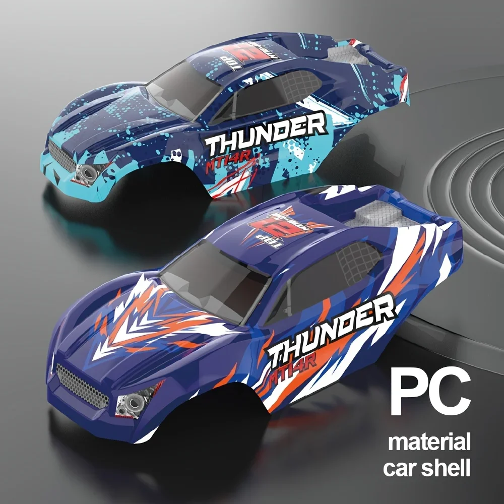 1:14 Scale MT14R High-Speed RC Truck - 80km/h, Brushless Motor, 4WD Off-Road Racing, 2.4G Remote Control, 3 x 2200mAh Batteries