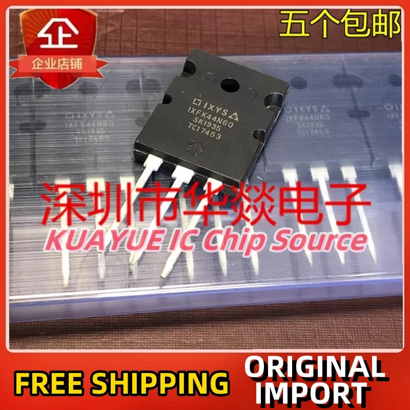 

10PCS-30PCS IXFK44N60 TO-264 600V 44A Fast Shipping Quality Guarantee