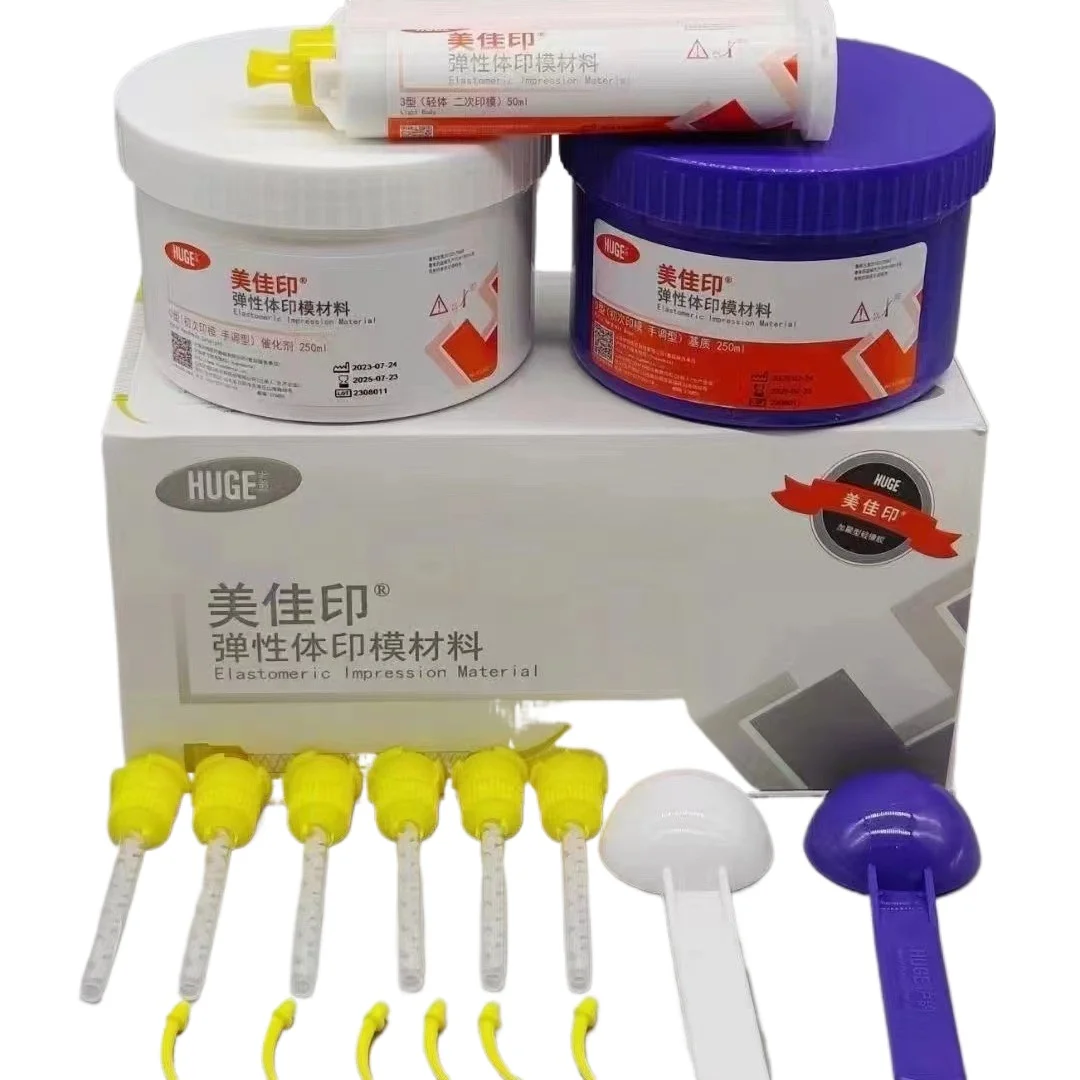 

Dental VPS Impression Kit – Light & Heavy Body Putty, Hydrophilic Precision for Crowns, Bridges & Implants