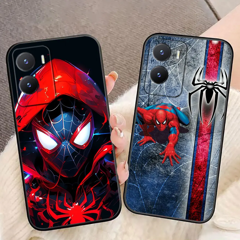 

Marvel's Cool Spider Man Phone Case For VIVO Y93 Y78 Y76 Y72 Y51 Y50 Y36 Y35 Y33T Y31 Y28 Y27 Y22S Y21 Y20 Y19 PLUS 4G 5G Case