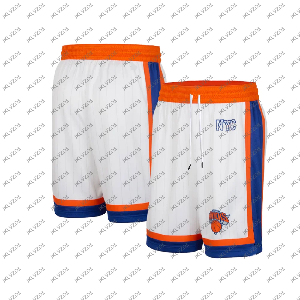 Classics New York Male Adult Sports Boys Girls Men Kids Clothing Basketball Shorts Mens Team Training Uniform Knicks Trousers