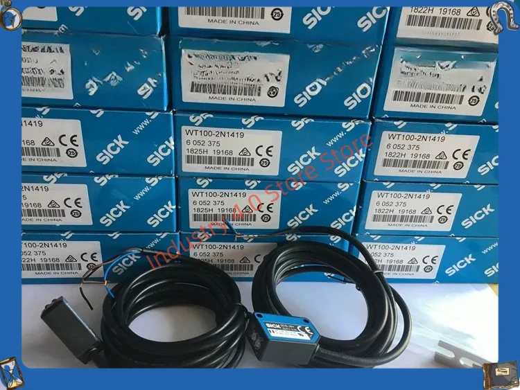 

WT100-N1419 New original diffuse reflection photoelectric sensor WT100-N1412 WT100-2N1419