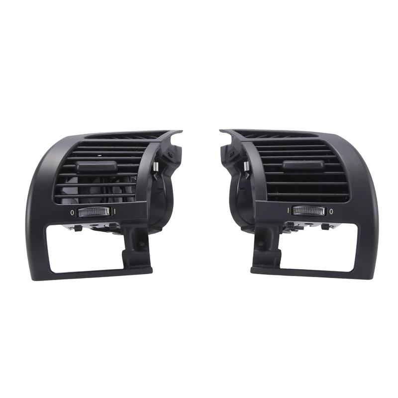 

Car Front Lrft + Right Air Vent Outlet Without Cup Holder For BMW Z4 E85 E86 2002-2008 Black 6917906 6917905