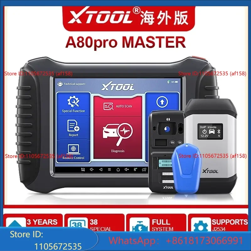 Fault diagnosis of Langren car detector A80proMASTER overseas version key matching programming
