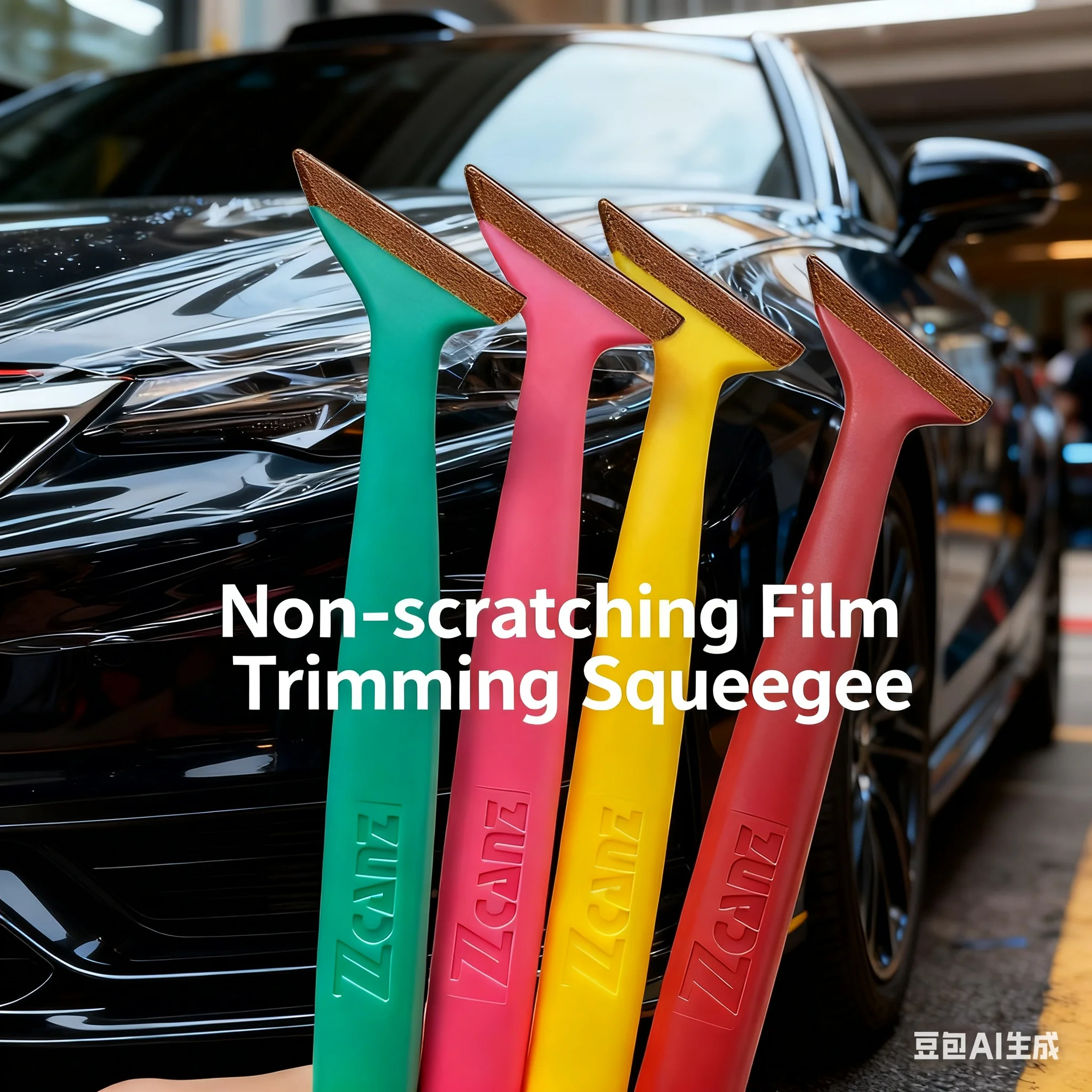 Zhuoneng Auto Film Trimmen Werkzeug Farbwechsel Film Auto Wrap Film Tür Rand Lücke Dichtung Rand Schaber Dünne Mund Spezielle Werkzeug – Detail 5