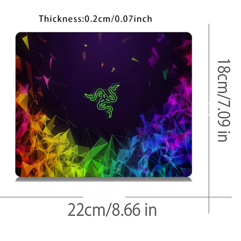 لوحة ماوس صغيرة Razer Fashion Gift Gabinete PC Gamer Gamers Decoracion Computer Desk Mat Varmilo Keyboard Office Mousepad