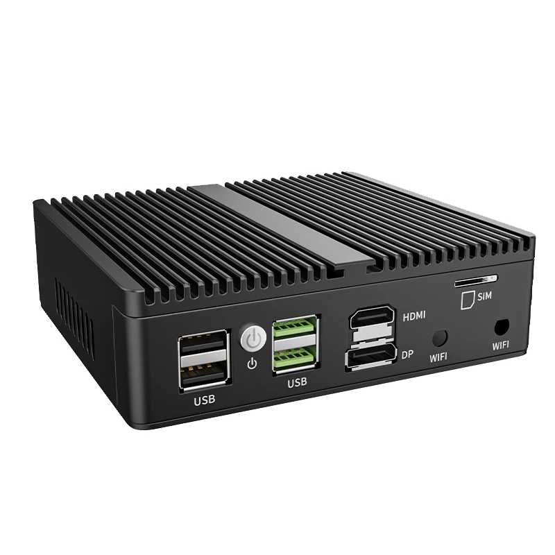 Ikuaios lüfter loser Mini-Host mit n100 CPU 4lan Intel i226 2,5g Ethernet für Firewall Router Sever Gateway G30s 1264np-12