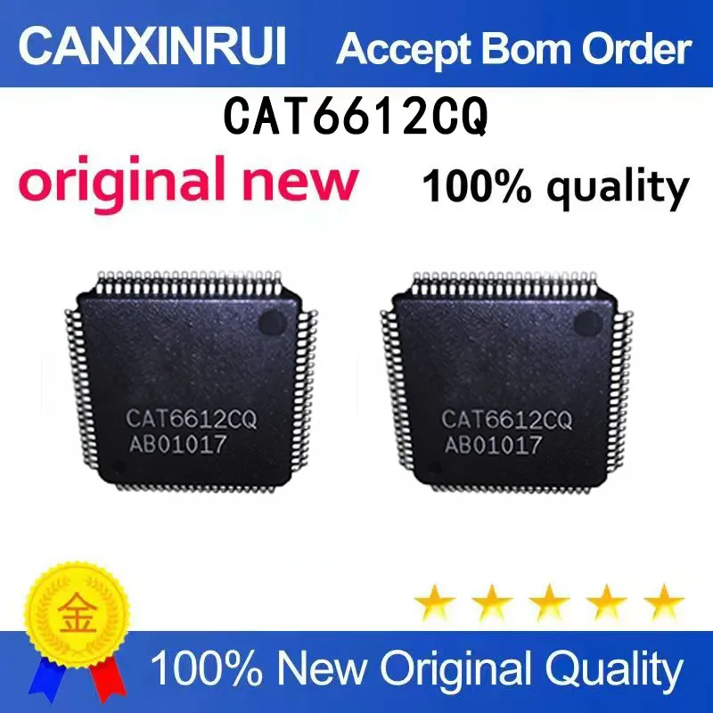 

(5pcs-100pcs）Brand new original CAT6612CQ CAT6612CQ QFP80 spot chip IC