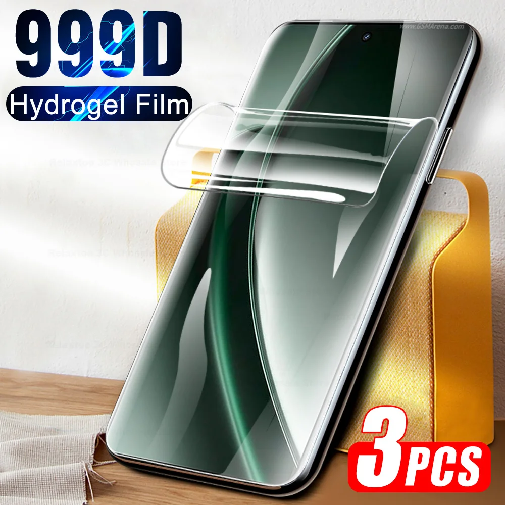 RealmeGT6 Hydrogel Film 3PCS For Realme GT Neo6 SE Clear Screen Protector RealmeGT 6T 6 T  RealmI GT Neo 6 6SE 5G 2024 Not Glass