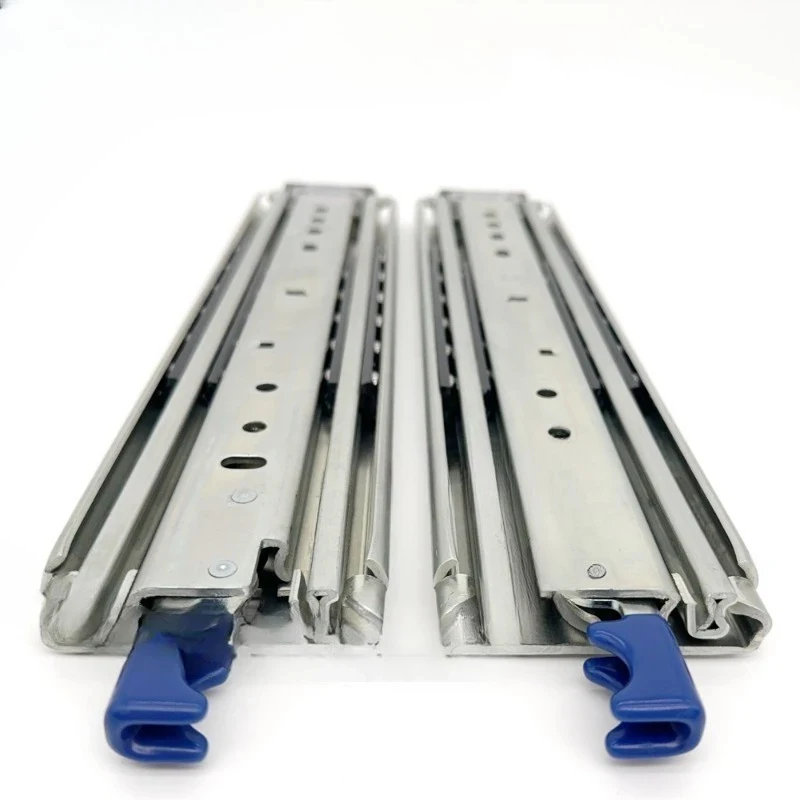 

Heavy kg Ball Bearings Drawer Rails mm Steel Slid Furniture Hardware Hospital Cinets