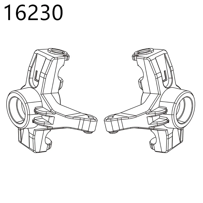 MJX Hyper Go H16H 16208 16209 16210 Modifiziertes Zubehör Differential Stoßdämpfer Reifen Stoßstange Getriebe 1/16 RC Auto Ersatzteile