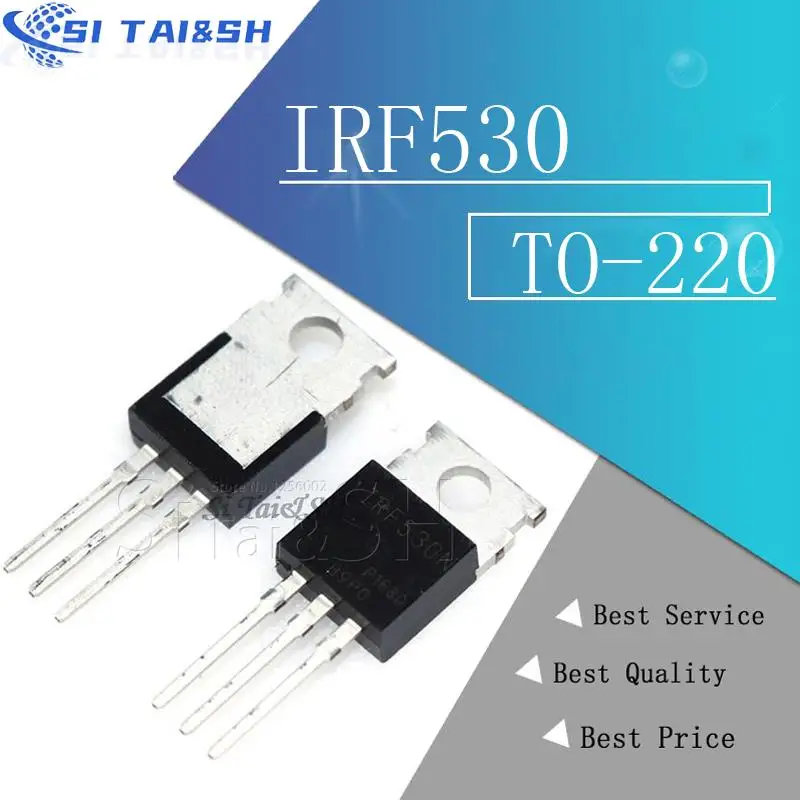 10Pcs Irf530 Irf630…