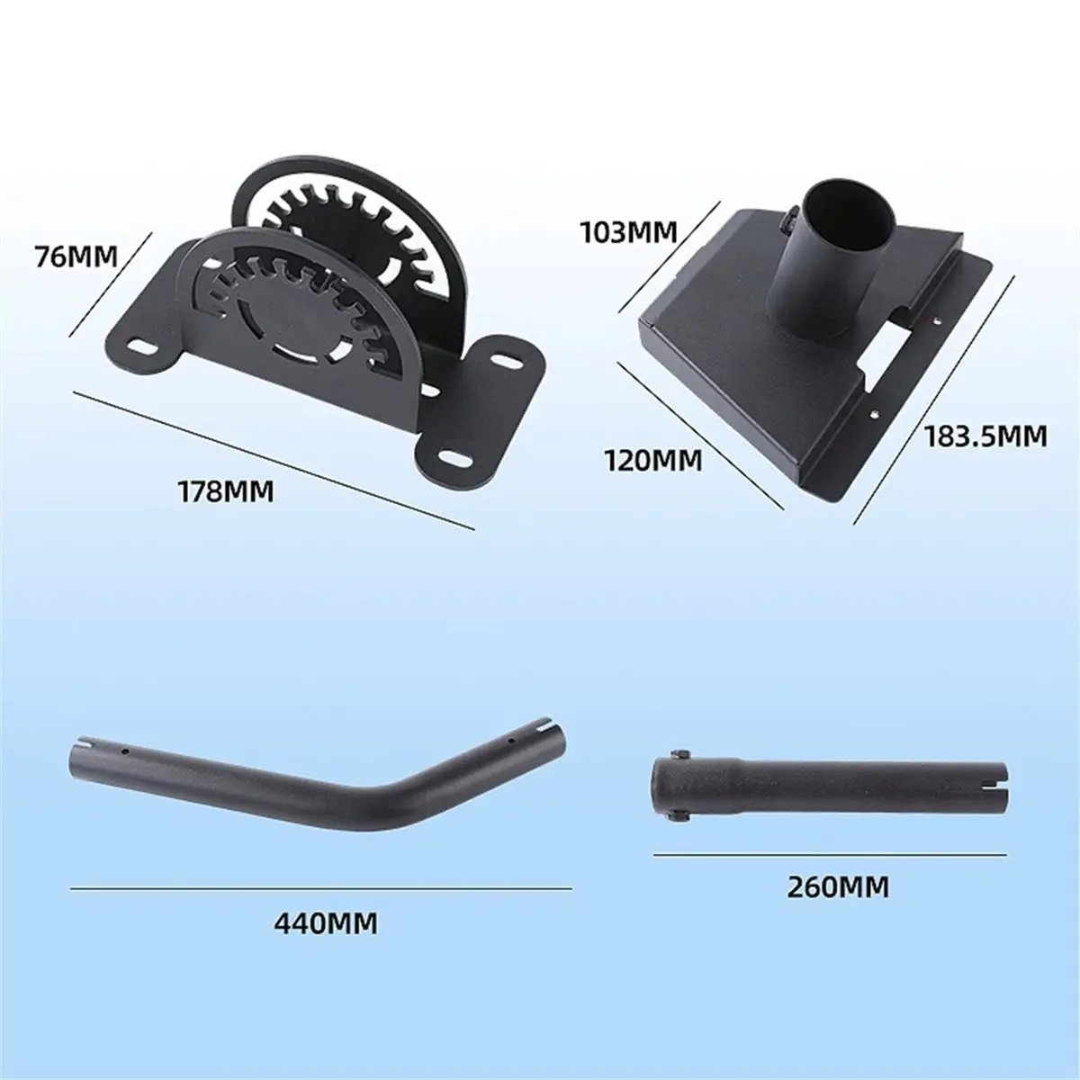 11·11COUPON For Gen 3 Pole Mount Bracket Precise Metal Compact Mounting Antenna Mount Bracket for RV Camping Outdoor Travel