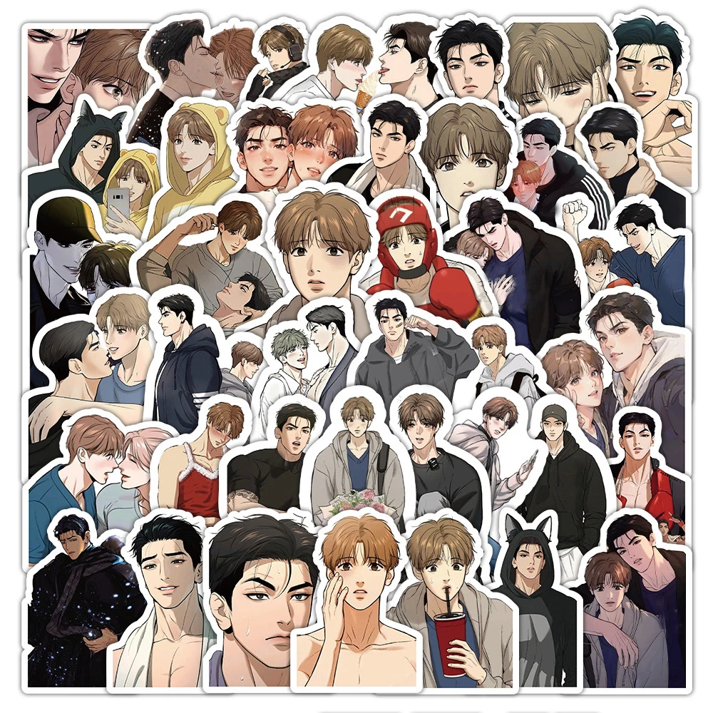 10/30/50PCS Korean BL Manwha Jinx Stickers Painter of The Night Cartoon Decals DIY Helmet Notebook Cool Vinyl Sticker Decor Gift