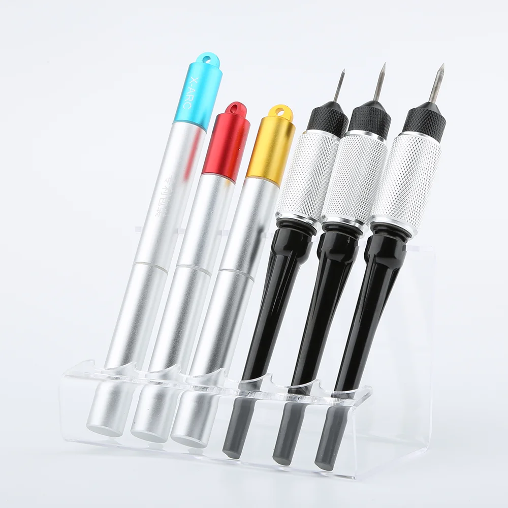 مجموعة حامل مبراة القطب الكهربائي TIG لحقيبة تخزين سبائك الألومنيوم 1.6 2.4 3.2 لأقطاب اللحام الكهربائية TIG