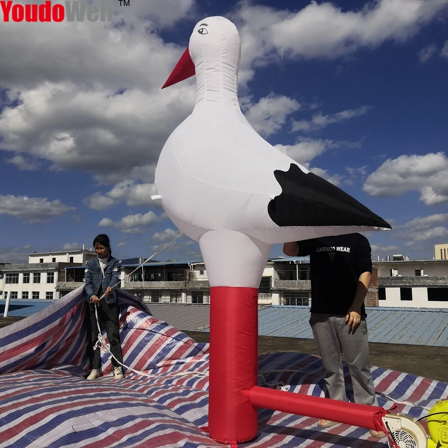 Inflatable Custom Animal Models, Standing Inflatable Birds, Pigeon Models, Advertising