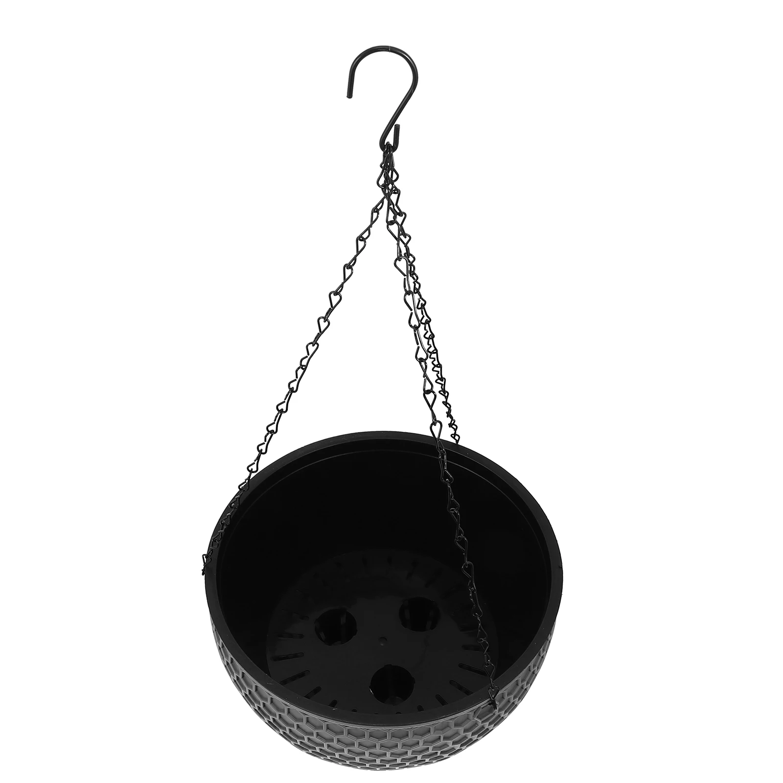 

1pc Hanging Flowerpot Plastic Wall Planter Container Fence Basket Pots for Balcony Garden Plant Pot Decor Modern